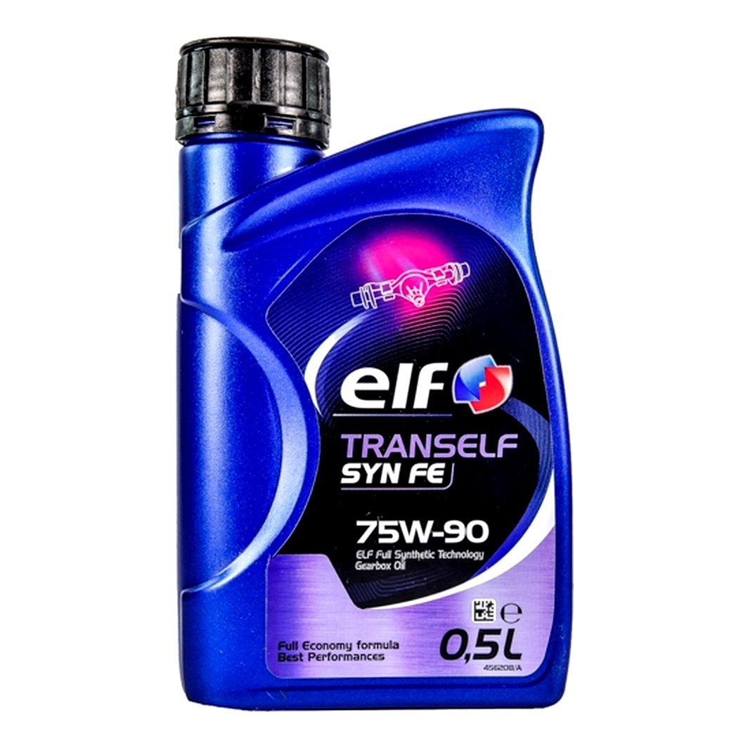 Трансмиссионное масло ELF Tranself SYN FE GL-4 / 5 75W-90 0,5 л 195286 - zapix