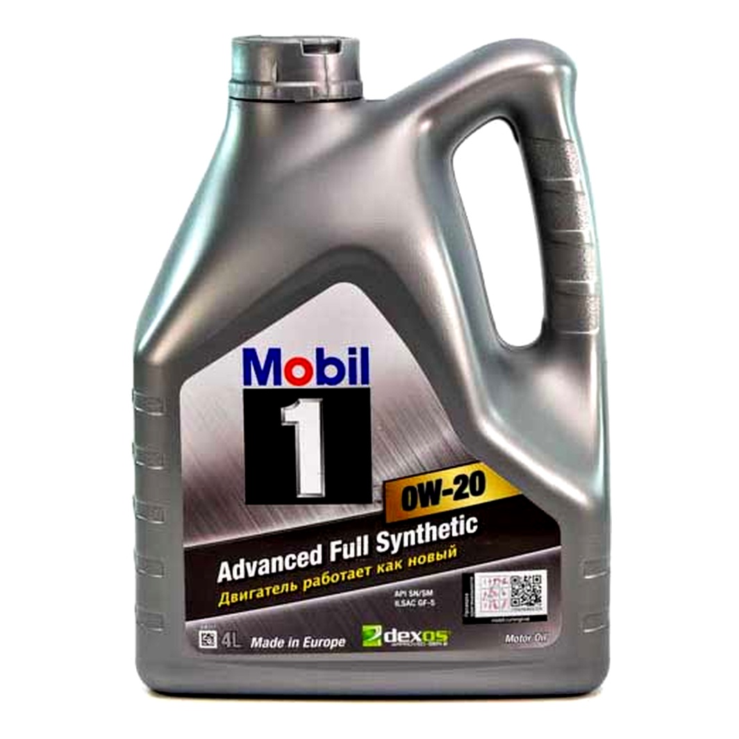 Моторное масло MOBIL 1 0W-20 4 л (152559) - zapix