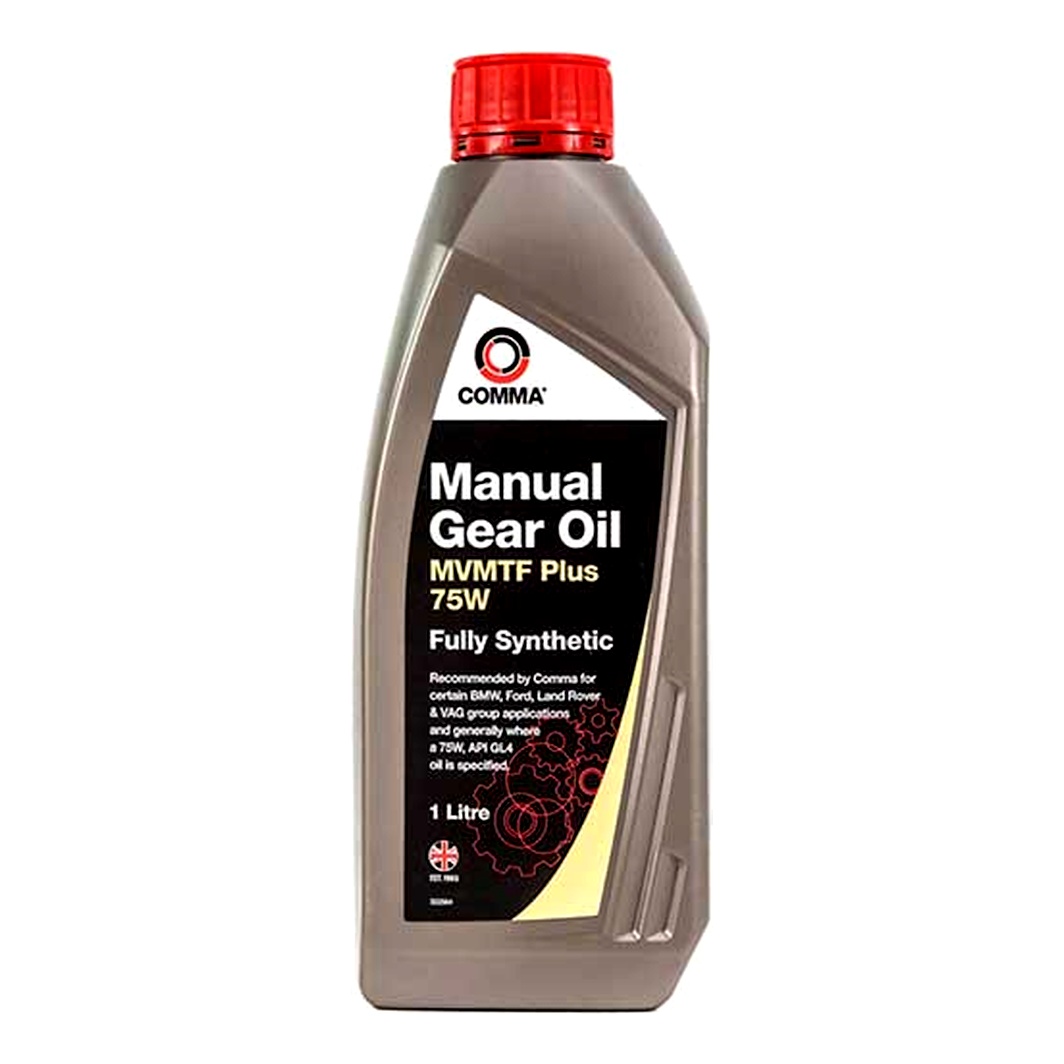 Трансмиссионное масло COMMA Manual Gear Oil MVMTF Plus GL-4 75W 1 л FE75W1L - zapix