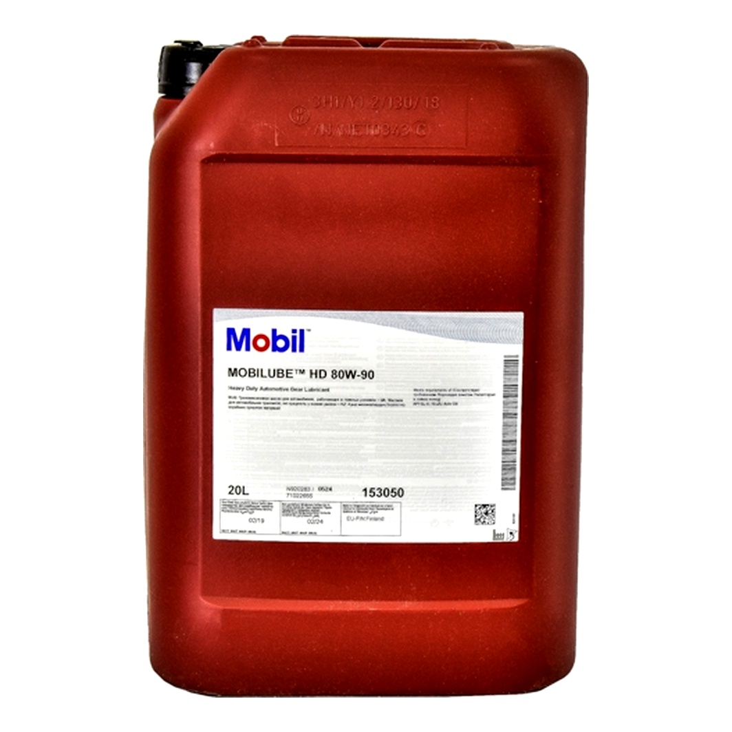 Трансмісійна олива MOBIL Mobilube HD GL-5 80W-90 20 л 153050 - zapix