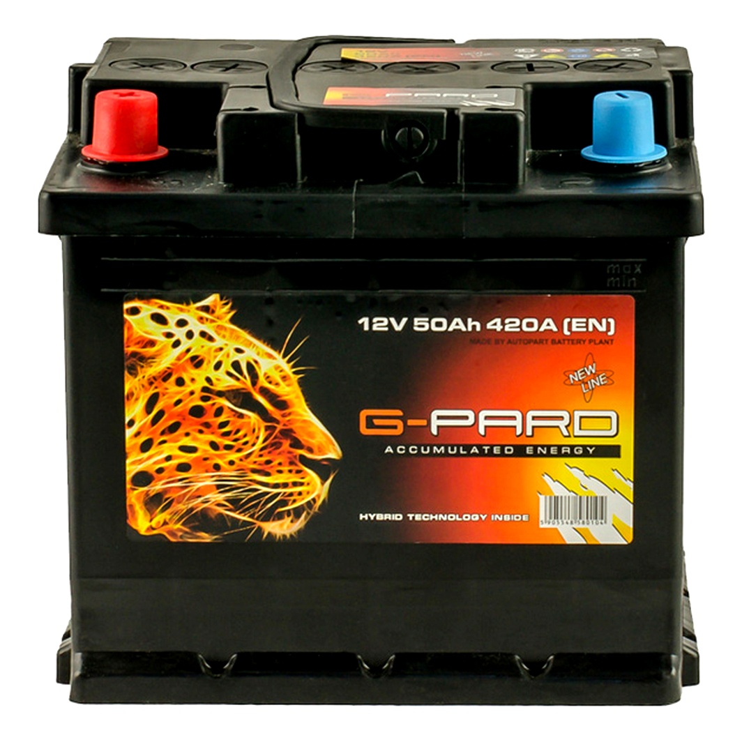 Акумулятор G-PARD 12V 50Ah 420A L+ TRC05001 - zapix