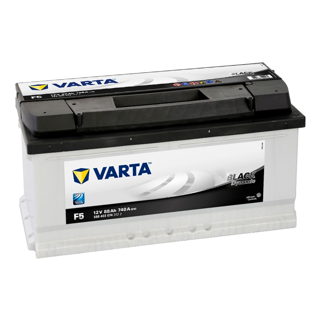 Акумулятор VARTA Black Dynamic 12V 88Ah 740A R+ 588403074 - zapix