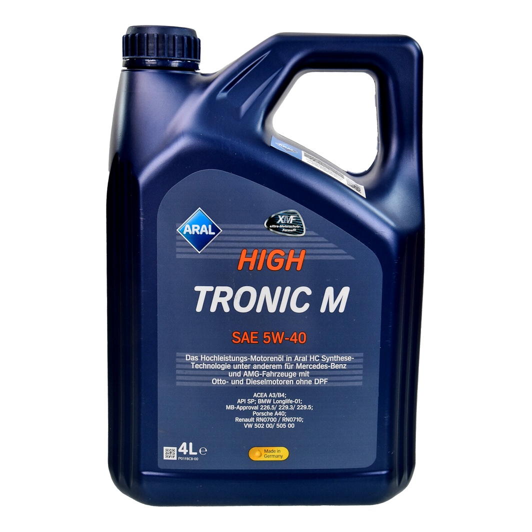 Моторна олива ARAL HighTronic M 5W-40 4 л (154FE8) - zapix