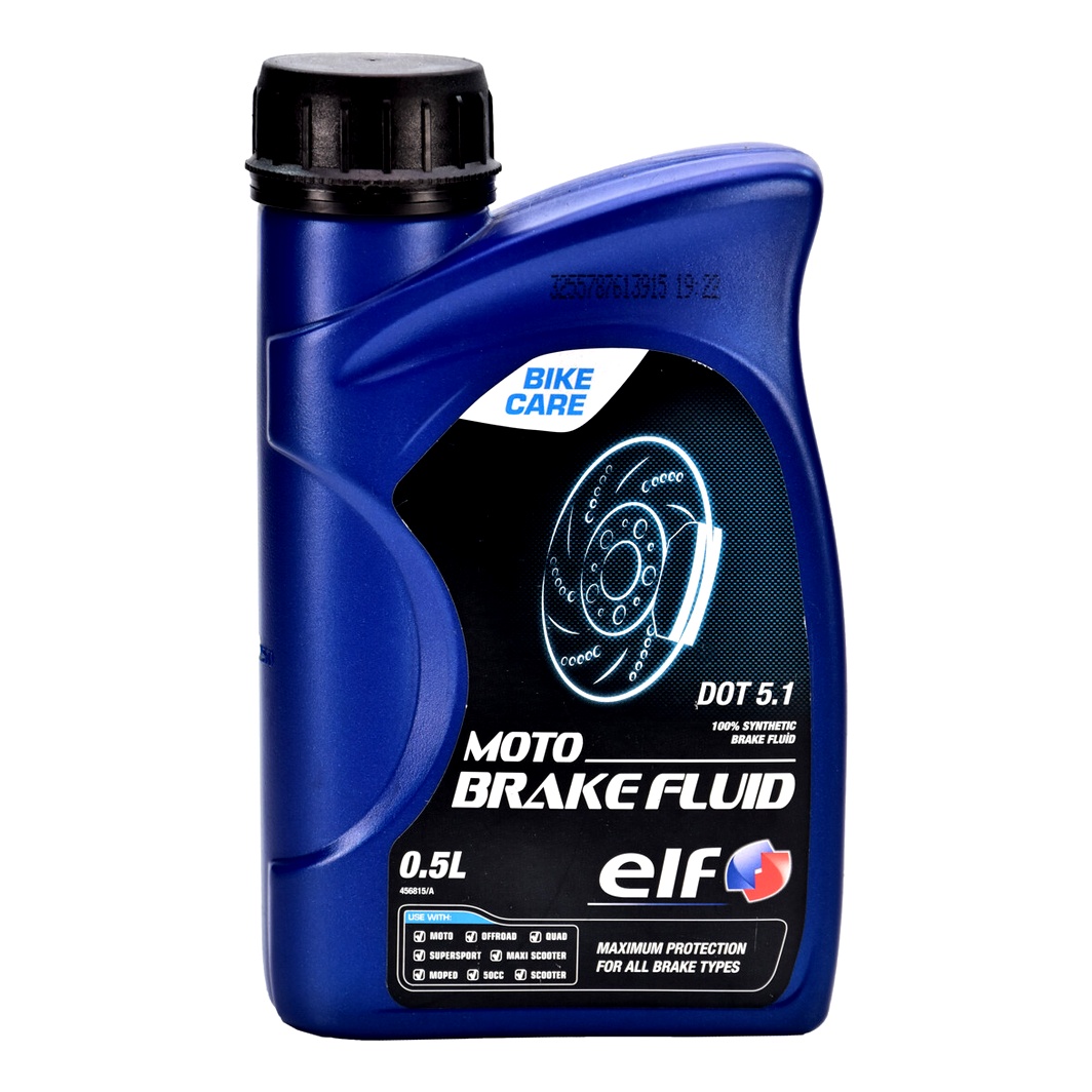 Гальмівна рідина ELF DOT 5.1 Brake Fluid пластик 0.5 л ELFDOT5105 - zapix