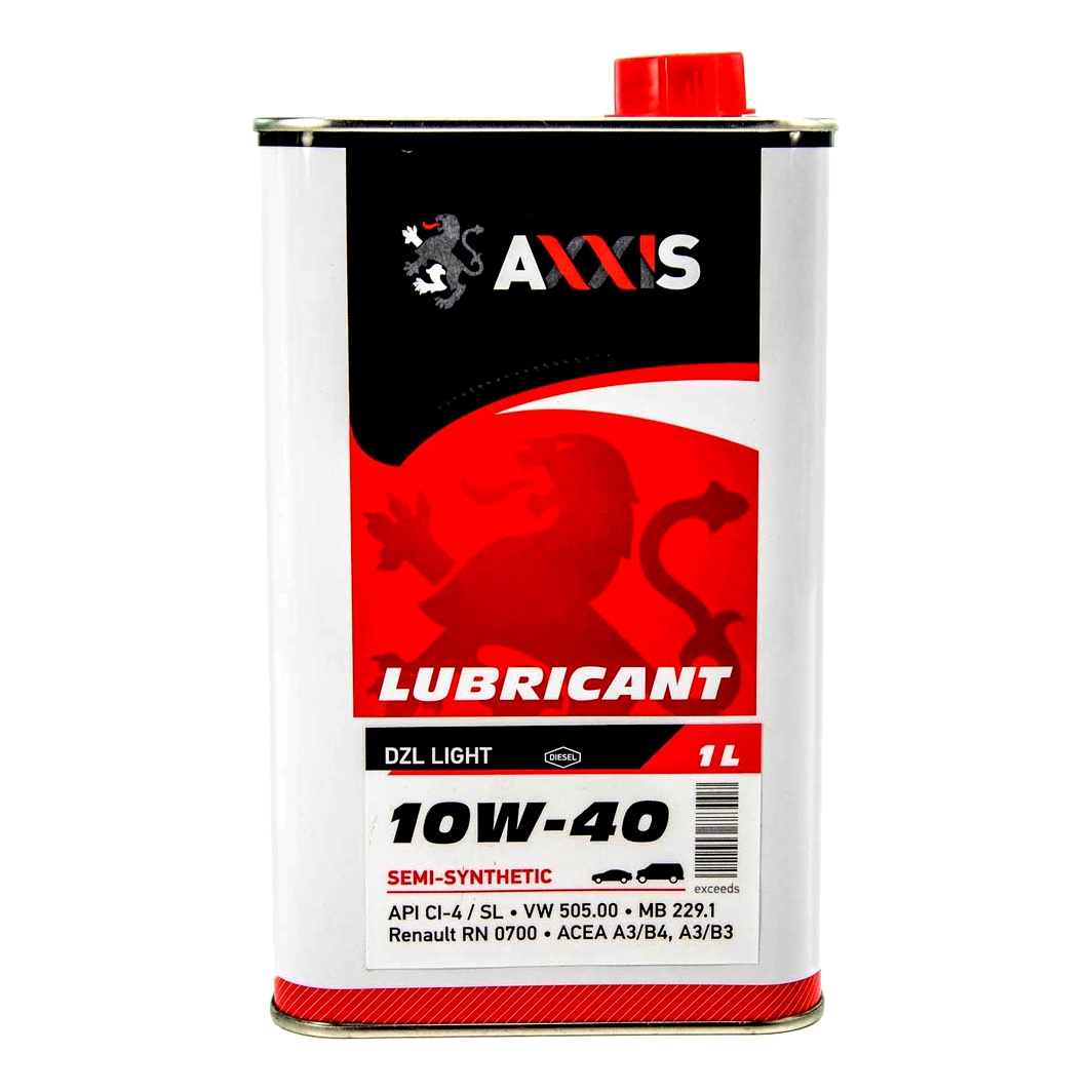 Моторна олива AXXIS DZL Light 10W-40 1 л (AX2038) - zapix