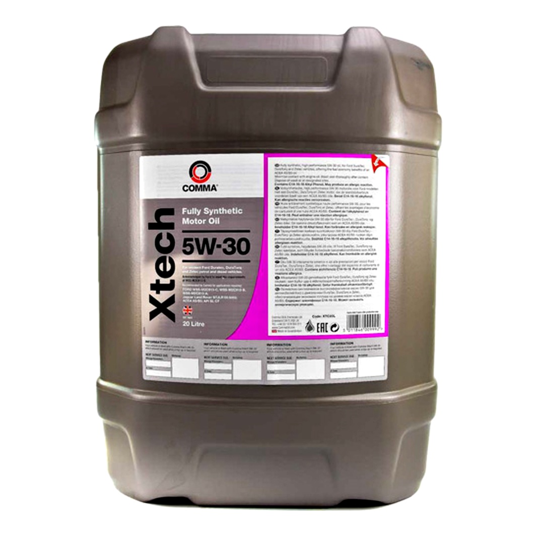 Моторна олива COMMA Xtech 5W-30 20 л (XTC20L)