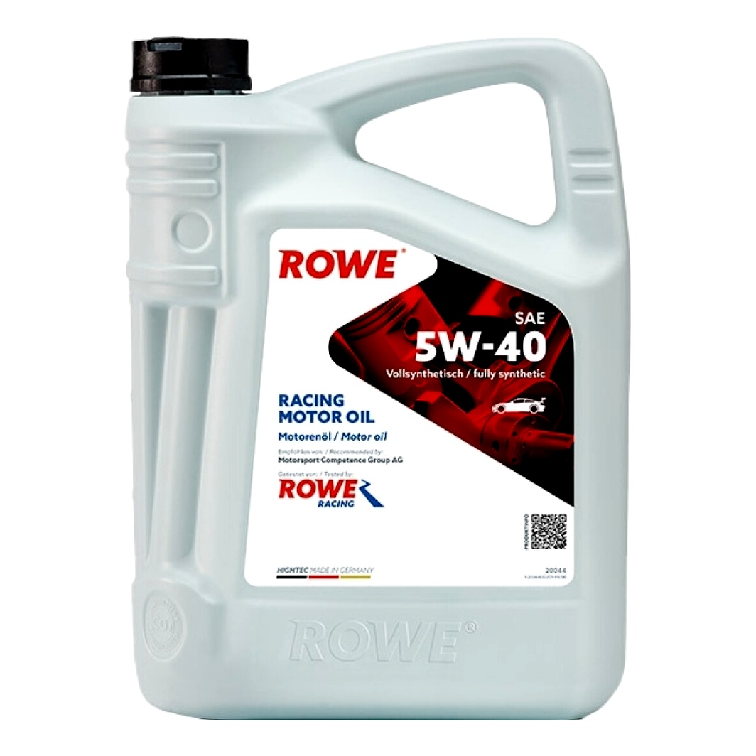 Моторное масло ROWE Racing Motor Oil 5W-40 5 л (20044005099) - zapix