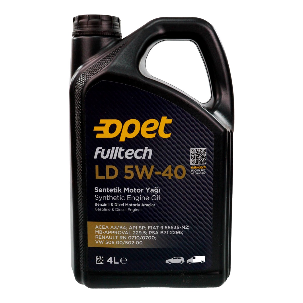 Моторна олива OPET FullTech LD 5W-40 4 л (601222702) - zapix