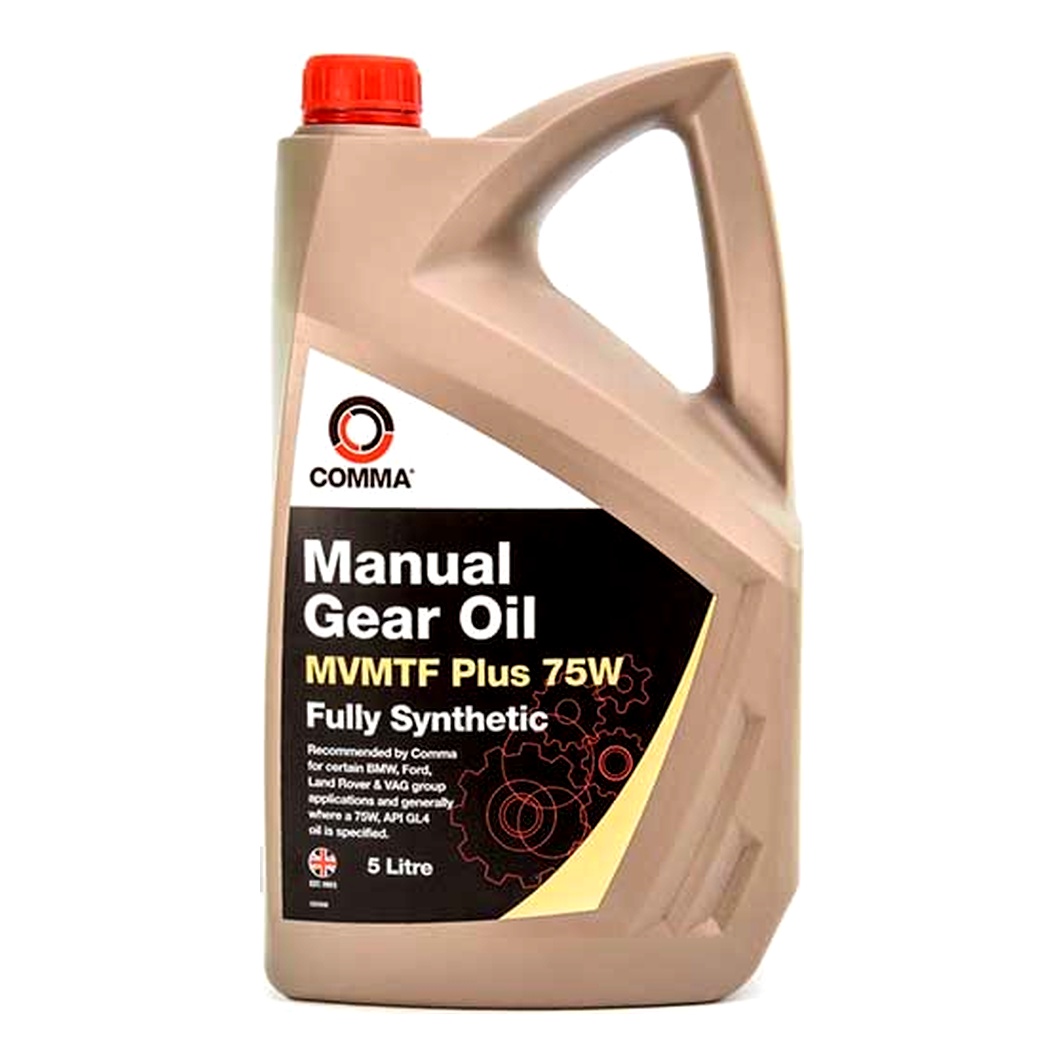 Трансмиссионное масло COMMA Manual Gear Oil MVMTF Plus GL-4 75W 5 л FE75W5L - zapix