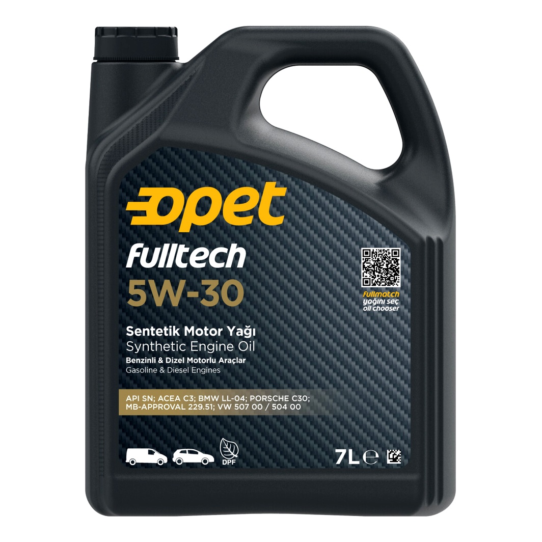 Моторна олива OPET Fulltech 5W-30 7 л (601359231)