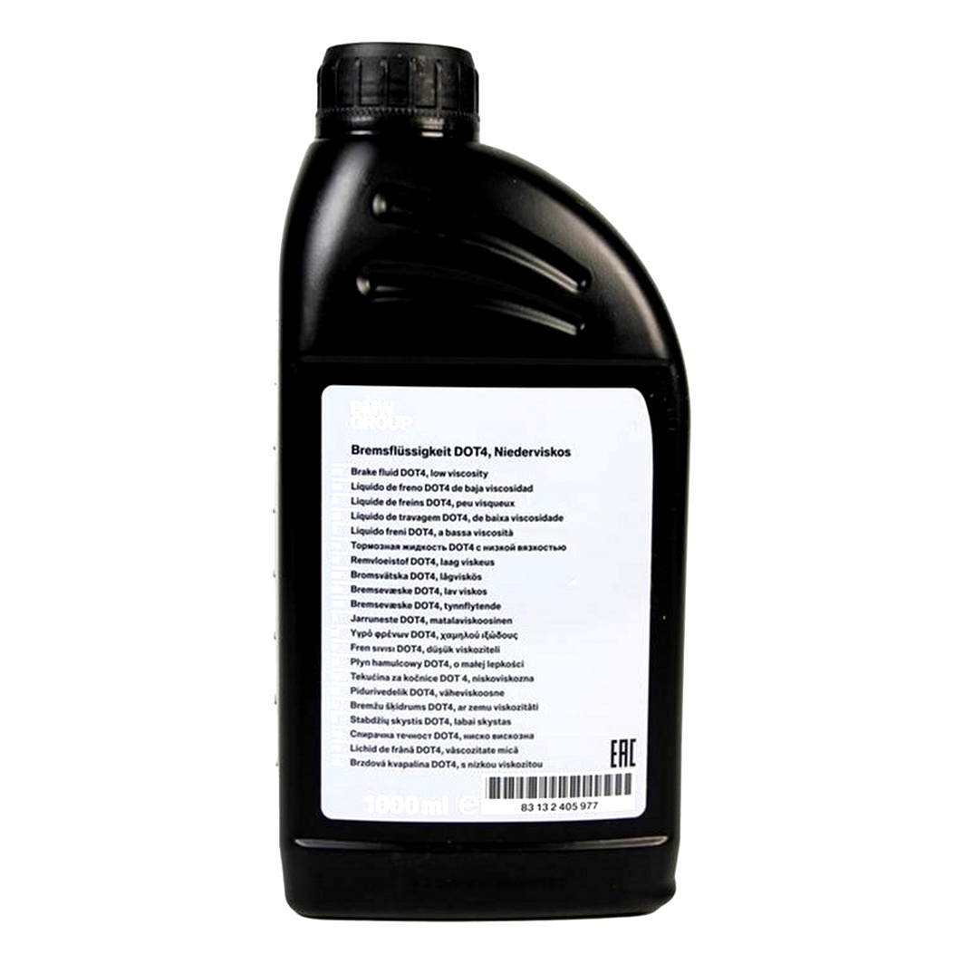 Гальмівна рідина BMW / MINI DOT 4 LV пластик 1 л 83132405977 - zapix