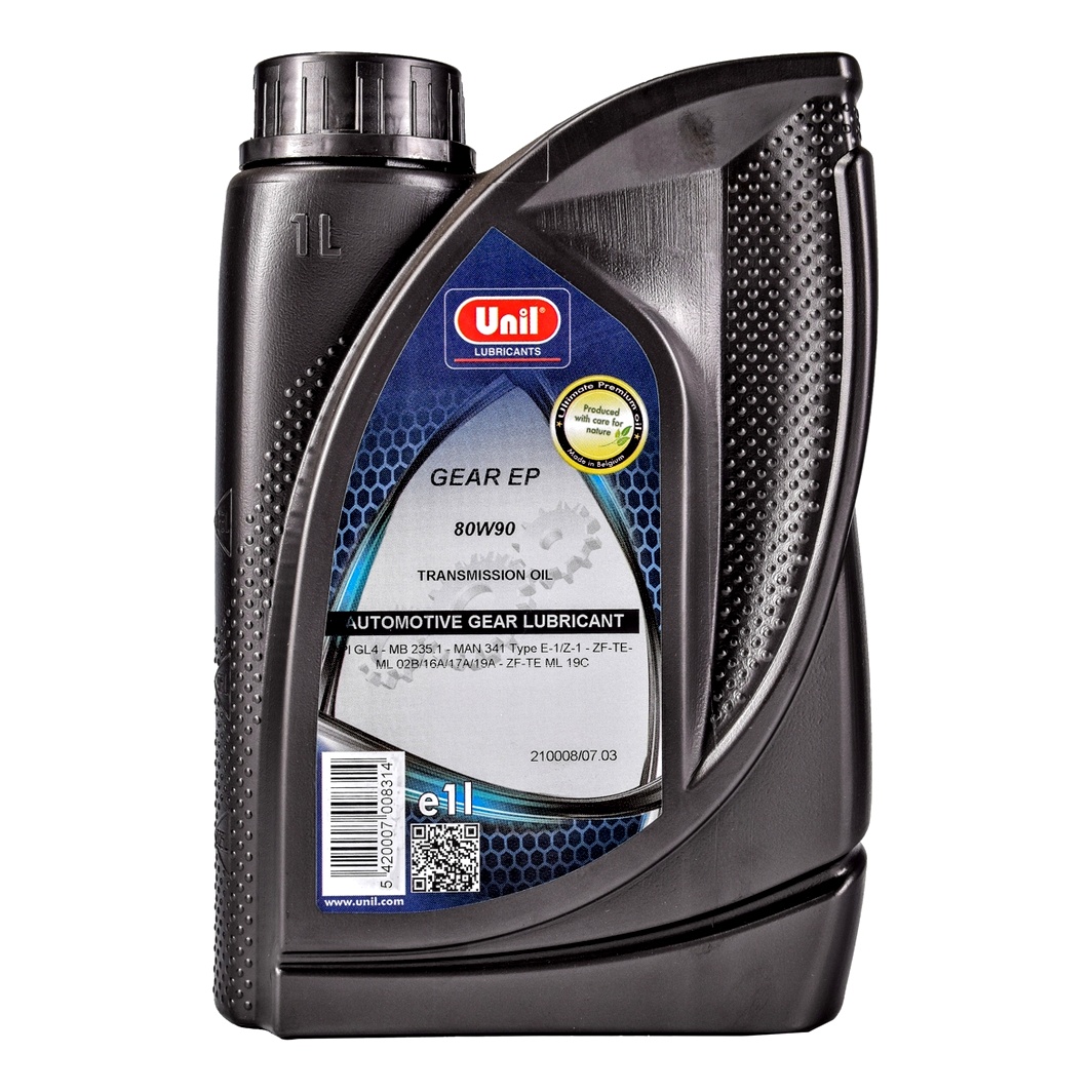 Трансмісійна олива UNIL Gear EP GL-4 80W-90 1 л 82123 - zapix