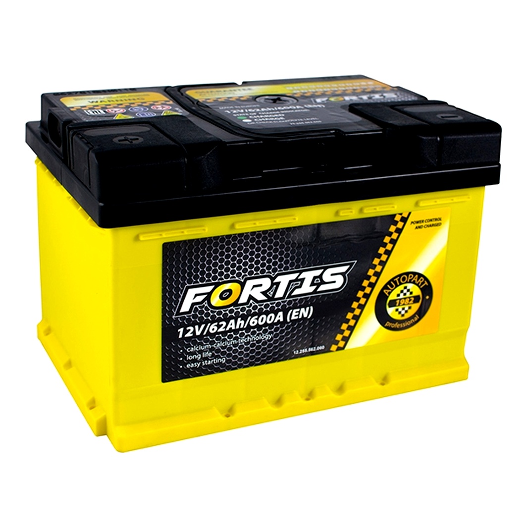 Акумулятор FORTIS 12V 62Ah 600A L+ FRT6201 - zapix