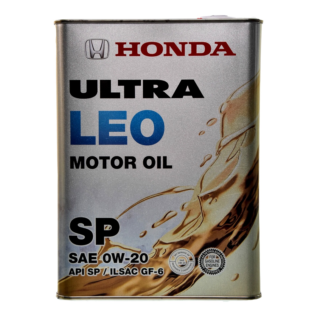 Моторна олива HONDA / ACURA Ultra LEO SP/GF-6 0W-20 4 л (0822799974) - zapix