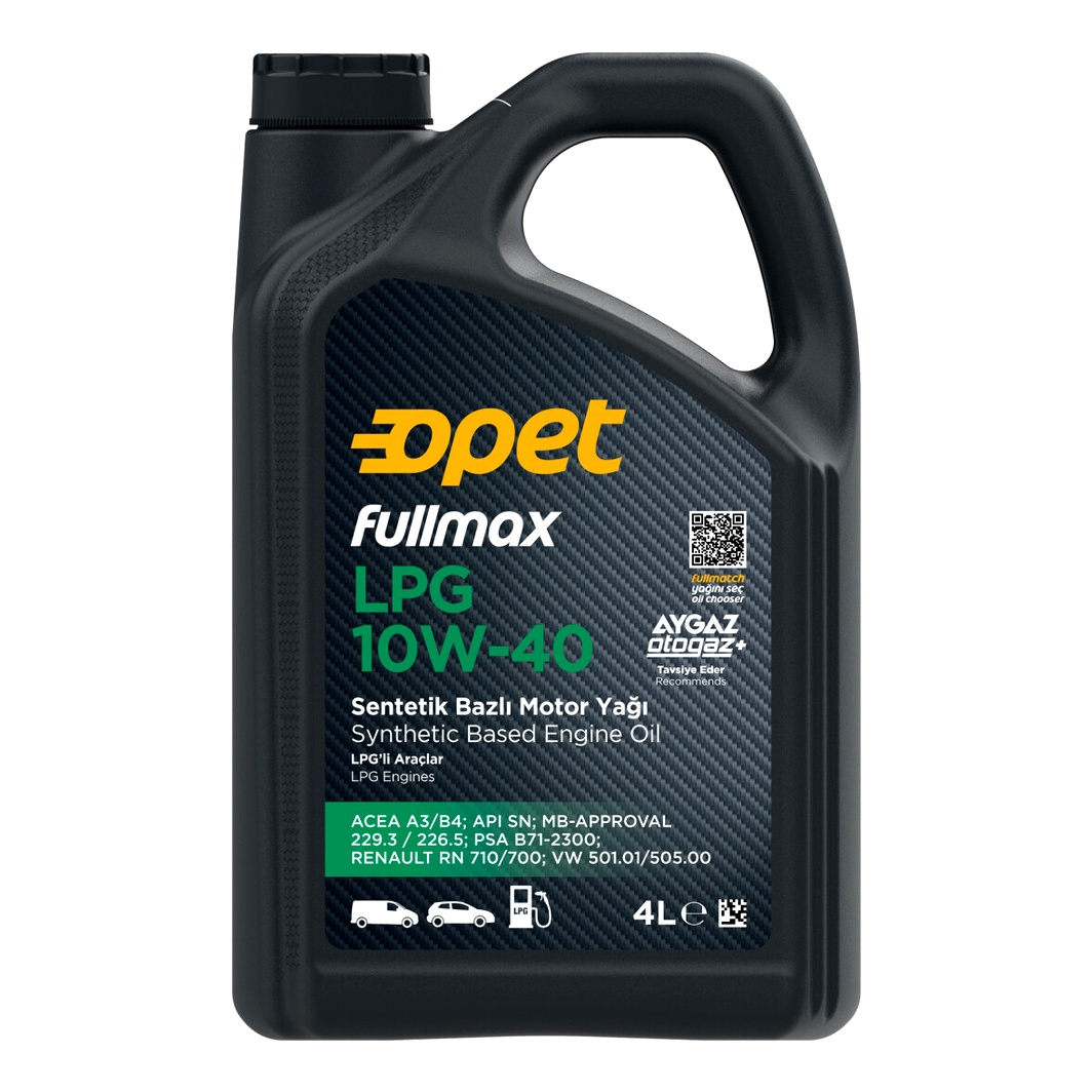 Моторна олива OPET Fullmax LPG 10W-40 4 л (601223402) - zapix