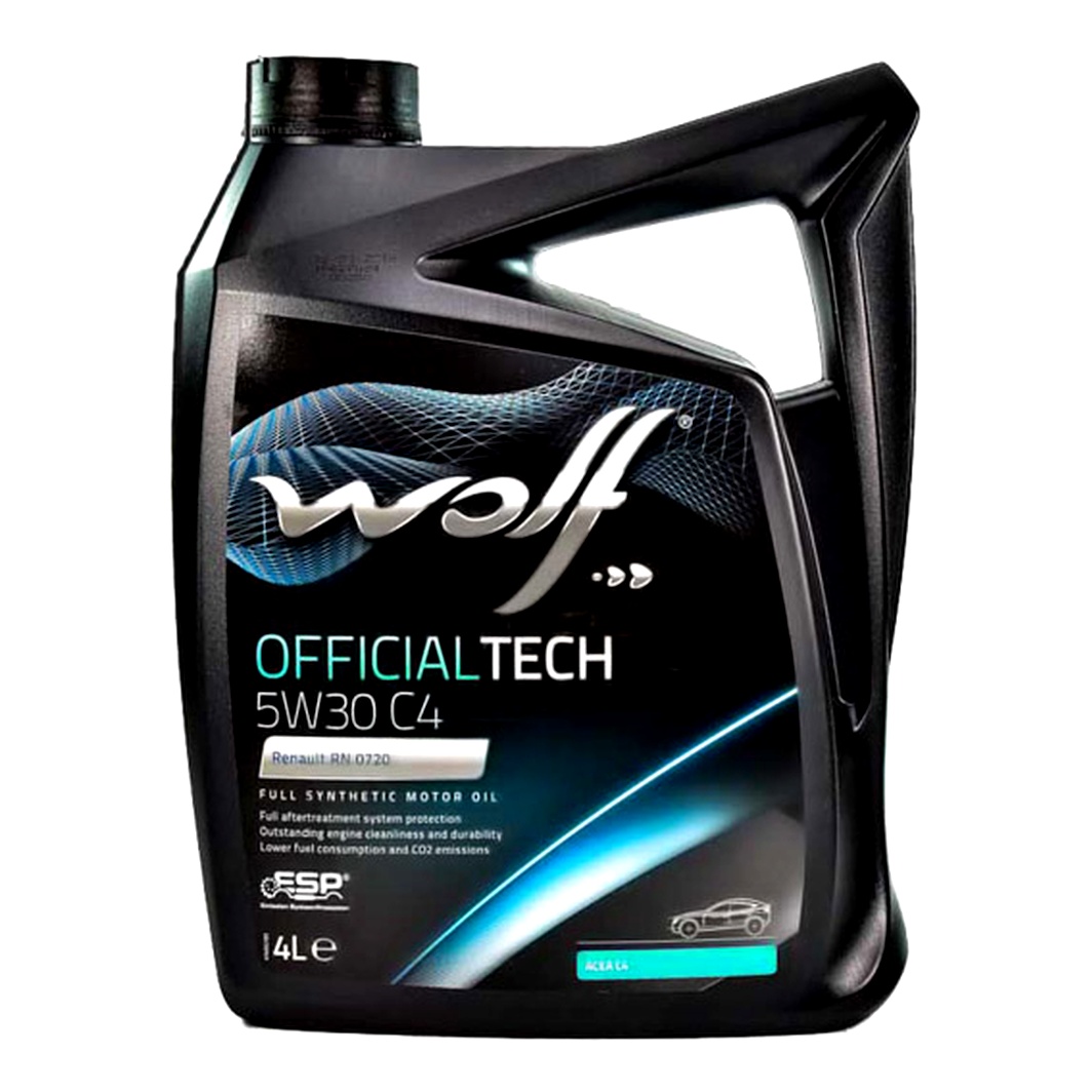 Моторна олива WOLF Officialtech C4 5W-30 4 л (8308413) - zapix