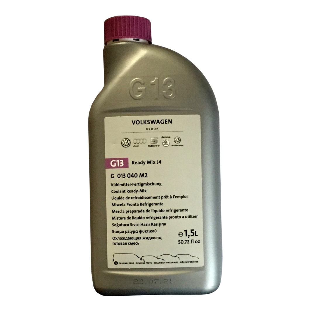 Готовий антифриз VAG Ready Mix J4 фіолетовий G13 -25 °C 1.5 л (G013040M2) - zapix