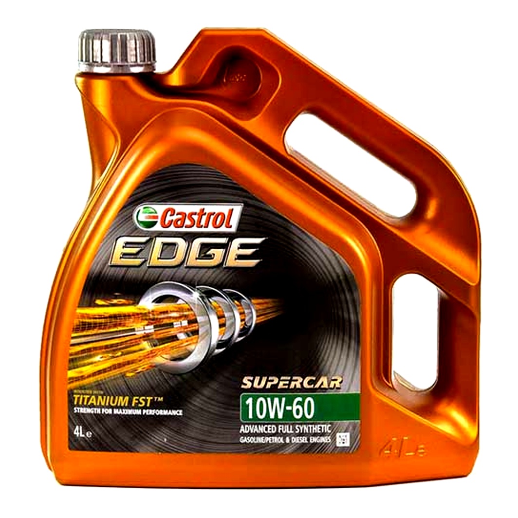 Моторное масло CASTROL EDGE Supercar 10W-60 4 л (1595CD) - zapix