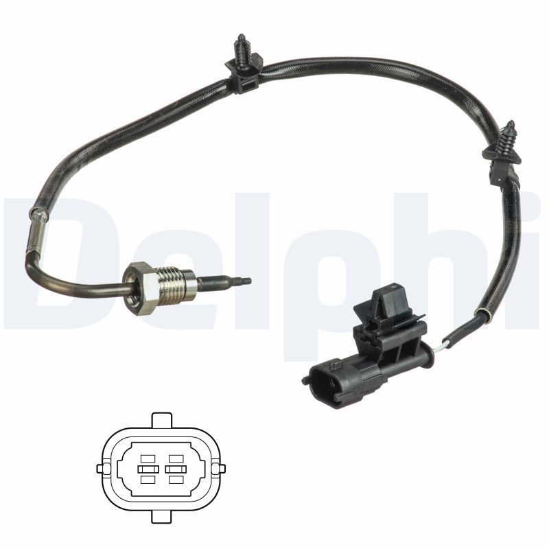 Датчик температури відпрацьованих газів DELPHI TS30142 - zapix