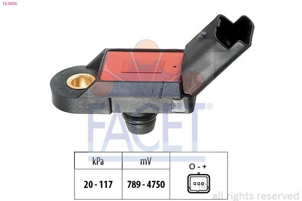 Датчик тиску наддува FACET 103056 - zapix