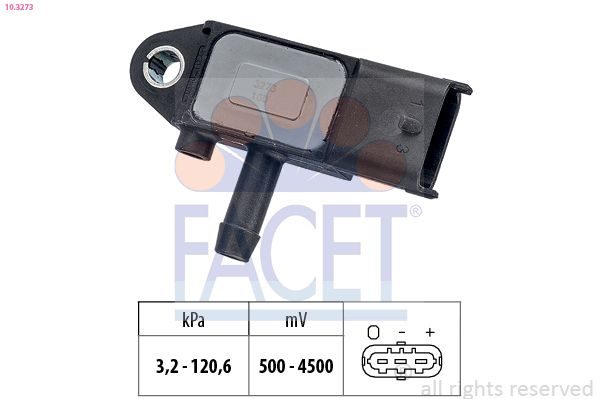 Датчик тиску наддува FACET 103273 - zapix