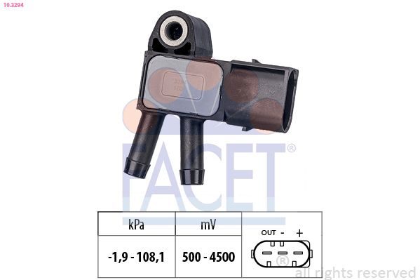 Датчик тиску наддува FACET 103294 - zapix