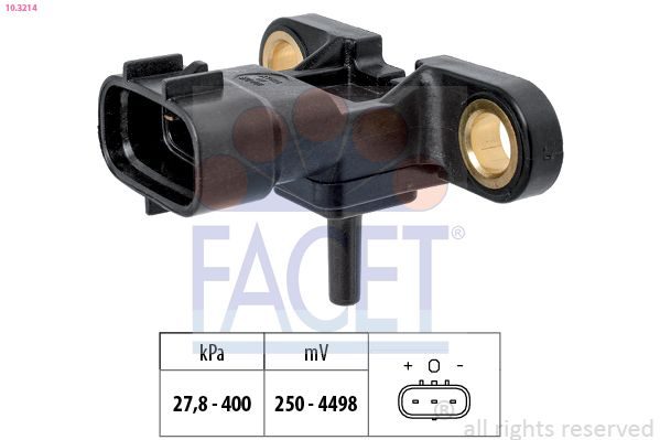 Датчик тиску наддува FACET 103214 - zapix