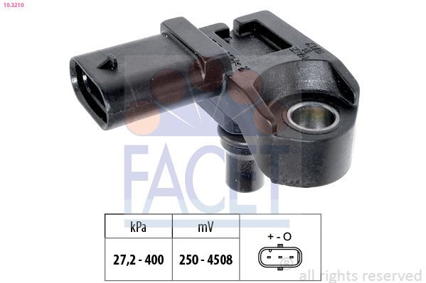 Датчик тиску наддува FACET 103210 - zapix