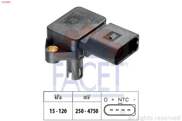 Датчик тиску наддува FACET 103084 - zapix