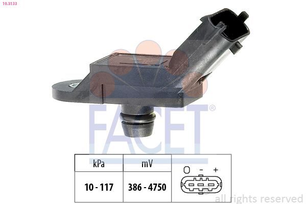 Датчик тиску наддува FACET 103133 - zapix