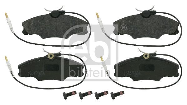 Гальмівні колодки дискові FEBI BILSTEIN 16221 - zapix