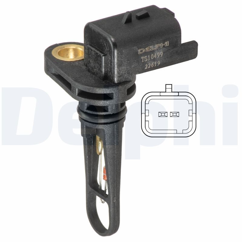 Датчик температури впускного повітря DELPHI TS10499 - zapix