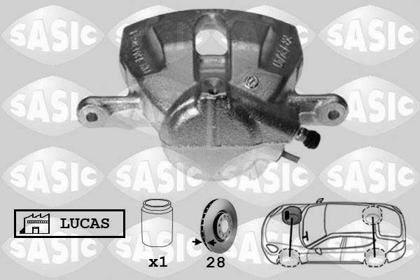 Гальмівний супорт SASIC 6500043 - zapix