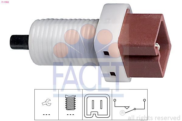 Датчик положення педалі зчеплення FACET 71192 - zapix