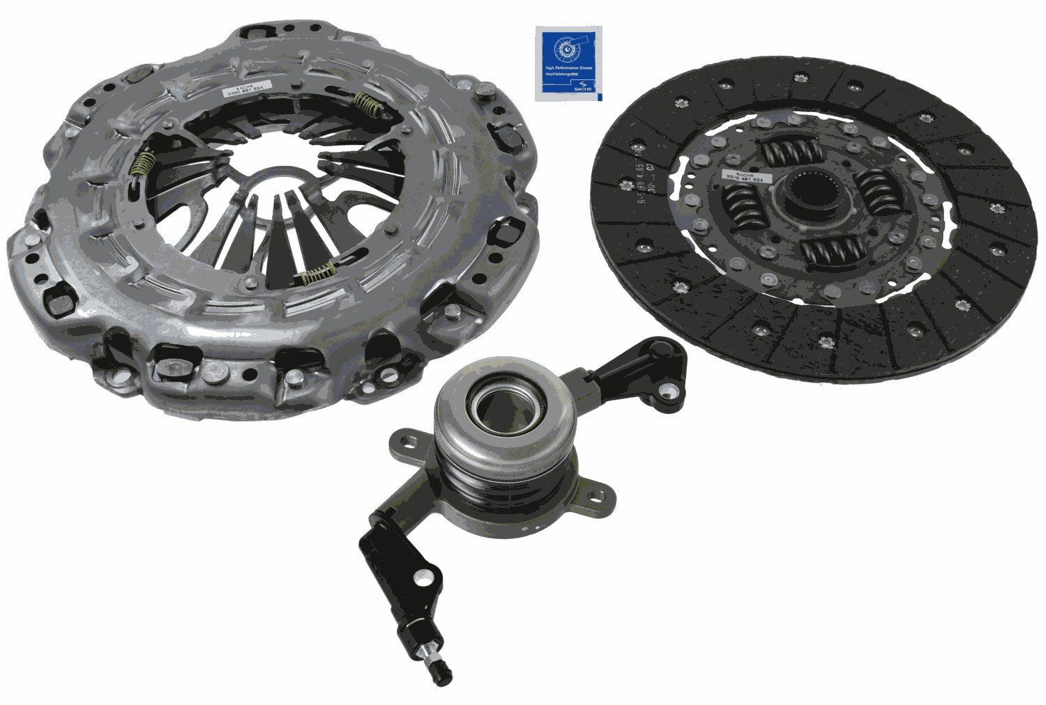 Комплект зчеплення SACHS 3000990195 - zapix