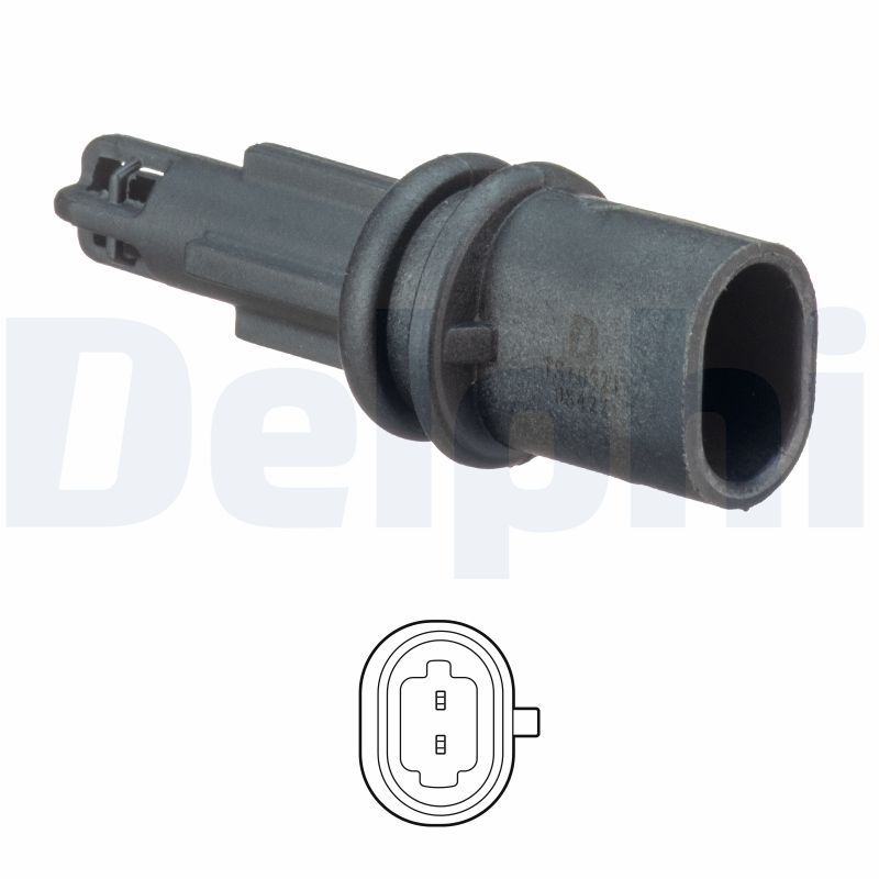 Датчик температури впускного повітря DELPHI TS10521 - zapix