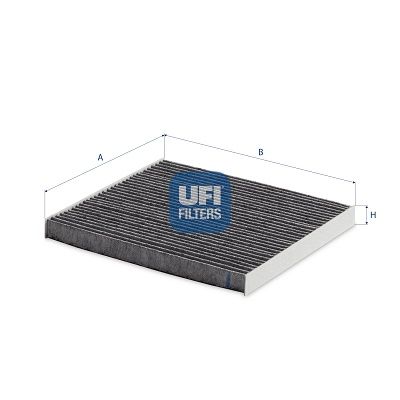 Фільтр салону UFI 5451800 - zapix