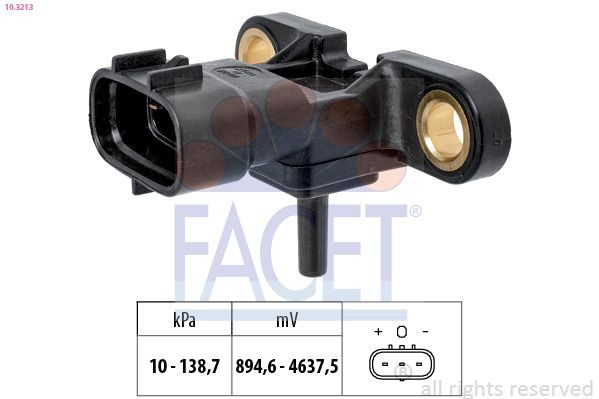 Датчик тиску наддува FACET 103213 - zapix