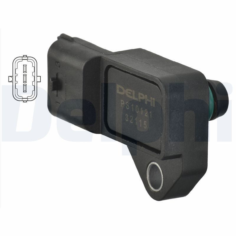 Датчик тиску наддува DELPHI PS10121 - zapix