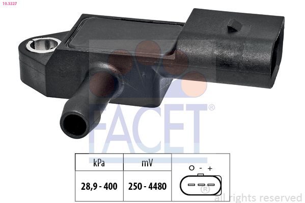 Датчик тиску наддува FACET 103327 - zapix
