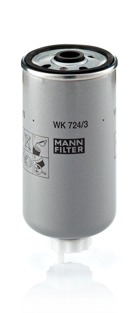 Паливний фільтр MANN-FILTER WK7243 - zapix