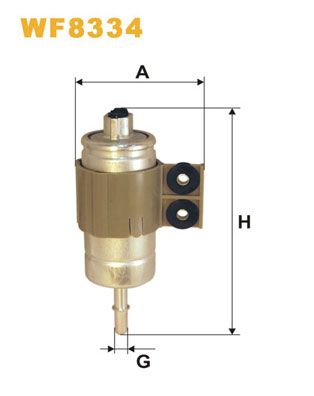 Паливний фільтр WIX FILTERS WF8334 - zapix