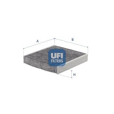 Фільтр салону UFI 5442900 - zapix