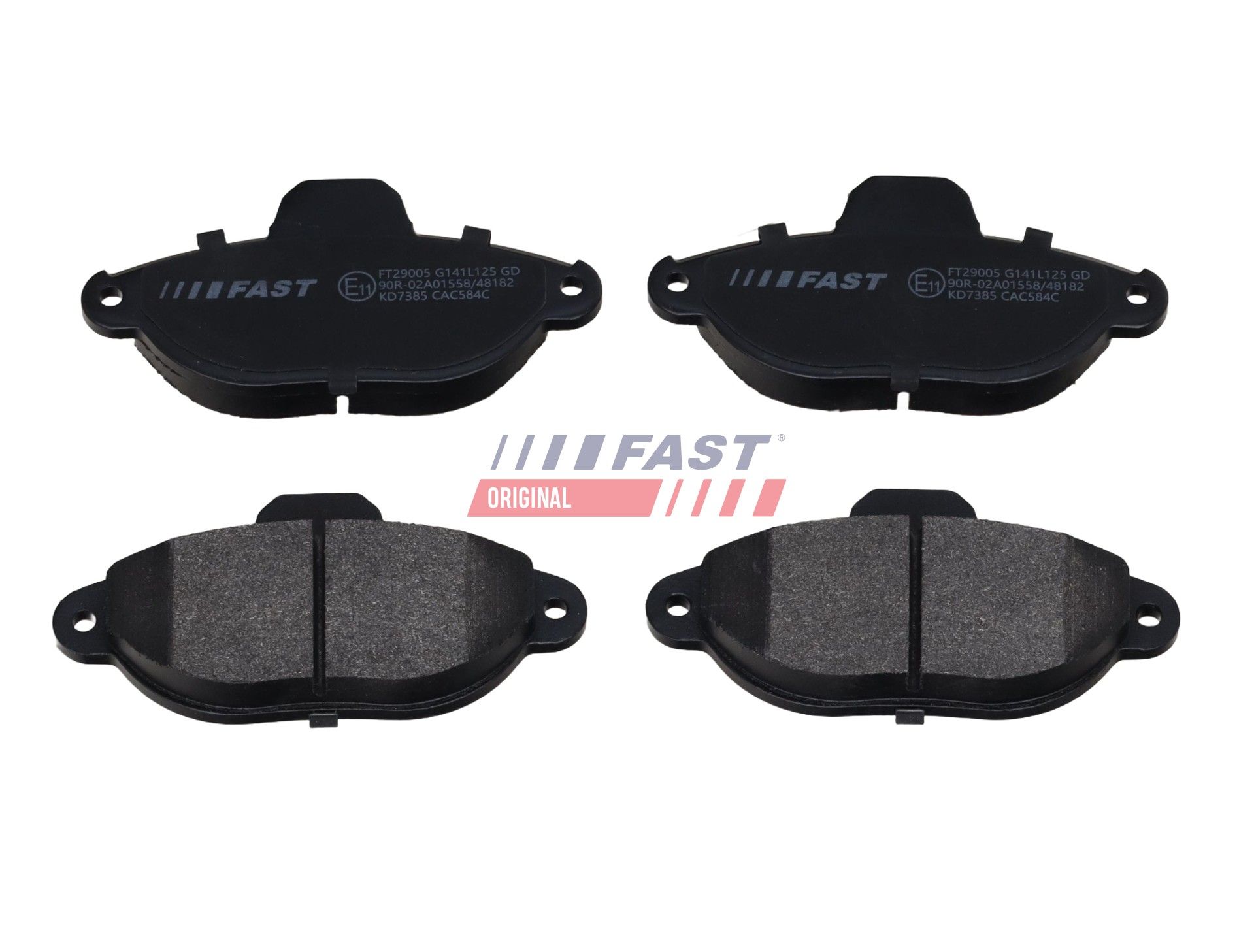 Гальмівні колодки дискові FAST FT29005 - zapix