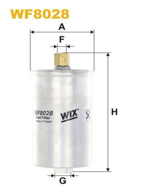 Паливний фільтр WIX FILTERS WF8028 - zapix
