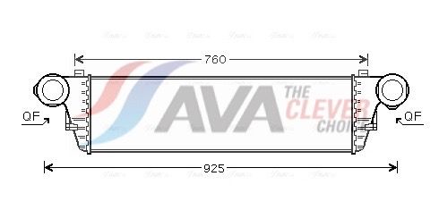 Інтеркулер AVA QUALITY COOLING MSA4297 - zapix