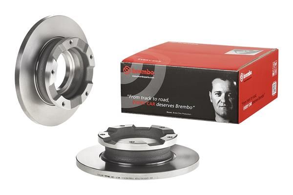Гальмівний диск BREMBO 08A73010 - zapix