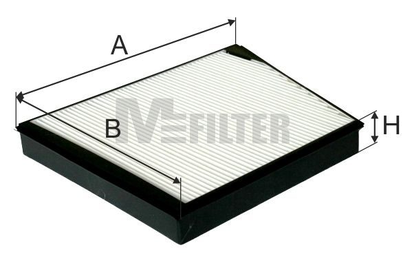 Фільтр салону MFILTER K9027 - zapix