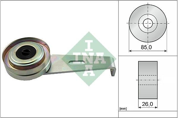 Ролик натяжний ременя приводного SCHAEFFLER INA 531009710 - zapix
