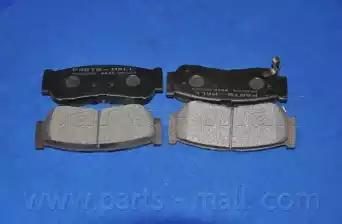 Гальмівні колодки дискові PARTS-MALL PKA032 - zapix